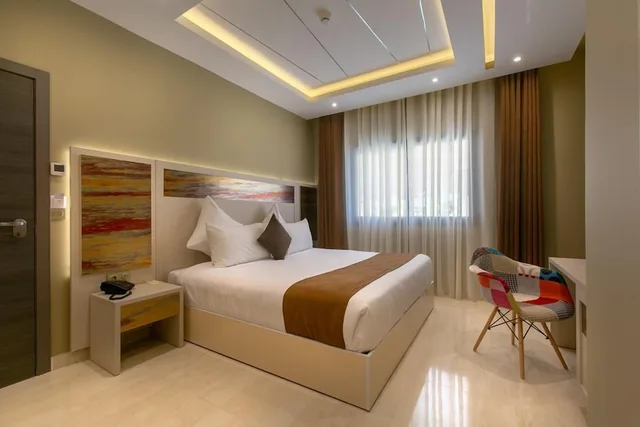 غرفة بسريرين منفصلين، Hotel Madaure 3/7