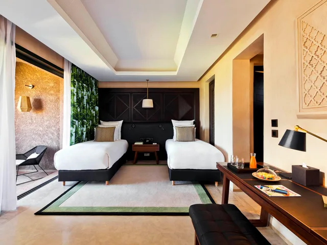 جناح ديلوكس بإطلالة على الجبل، FAIRMONT ROYAL PALM MARRAKECH 10/10