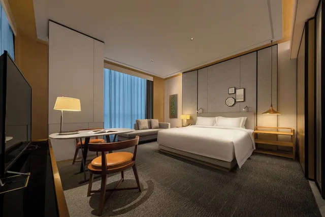 غرفة تنفيذية بسرير كينج، Howard Johnson by Wyndham Wenting Hotel Changsha 3/4