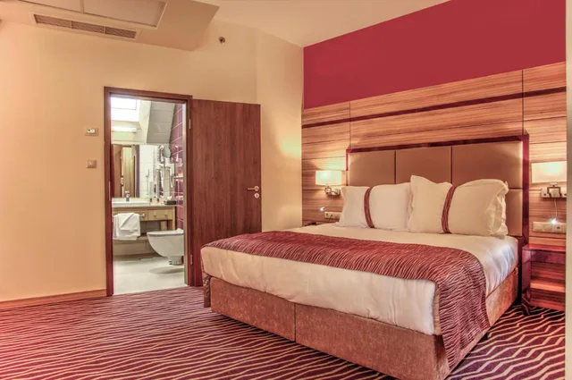 غرفة بسرير مزدوج أو سريرين منفصلين، Holiday Inn Plovdiv 6/10