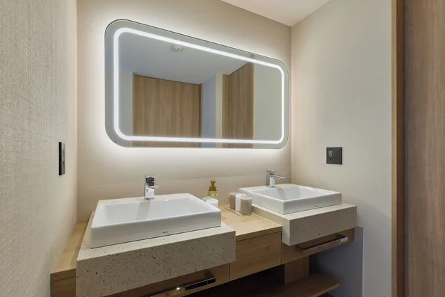 Deluxe, 2 Double Beds, Ocean Front, Sofa, Corner, Grand Monday Resort Tokyo Bay Maihama 7/9