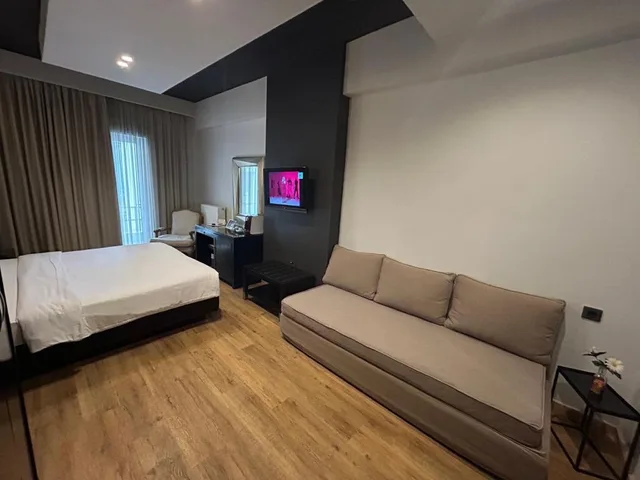 غرفة ثلاثية بثلاثة أسرّة، Areos Hotel 7/10