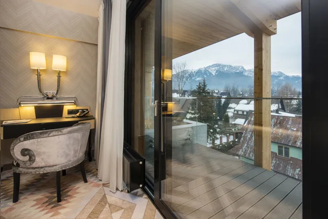 غرفة بريميوم بسرير مزدوج أو سريرين منفصلين بإطلالة على الجبل، Bachleda Resort Zakopane 2/2