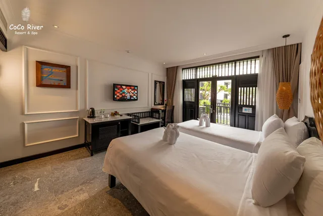 غرفة متصلة، Hoi An Coco River Resort Spa 2/5