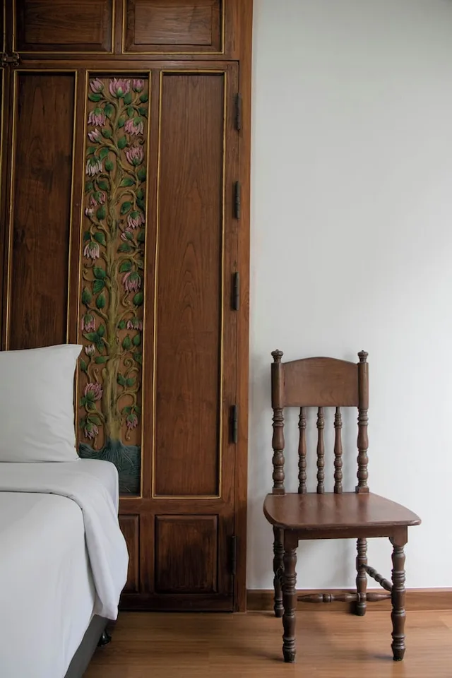 غرفة قياسية بسرير مزدوج، Lamphu Tree House Boutique Hotel 4/6