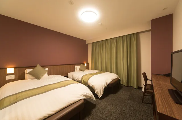 غرفة بسريرين مزدوجين، Myojin no Yu Dormy Inn Premium Kanda 2/8