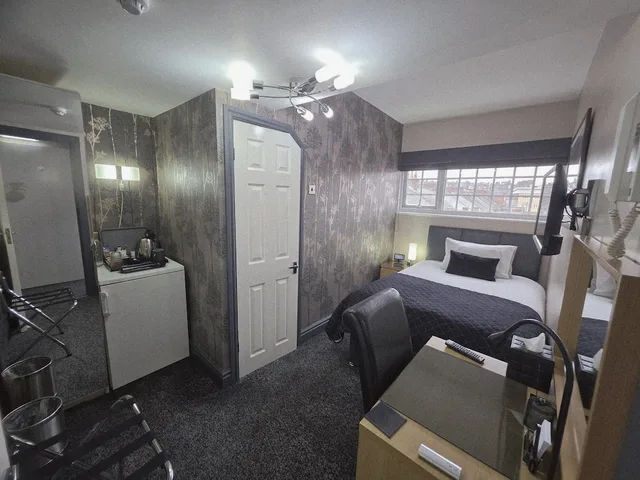غرفة تنفيذية مفردة بسرير مزدوج، Beechwood Guest House 8/9
