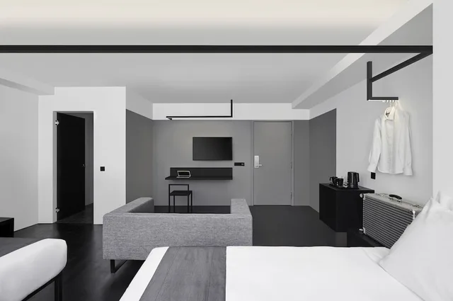 غرفة عائلية بسريرين كوين، Hotel Mono 6/7