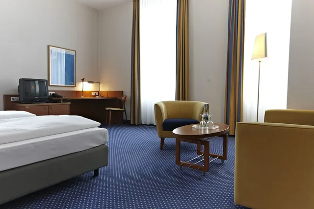 غرفة ديلوكس بسرير مزدوج، Vienna House by Wyndham Baltic Stralsund 3/4