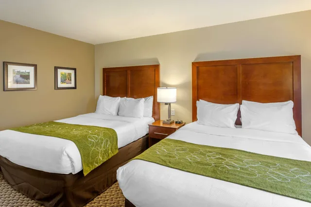 غرفة قياسية بسريرين كوين، Comfort Inn and Suites Logan Near University 1/7