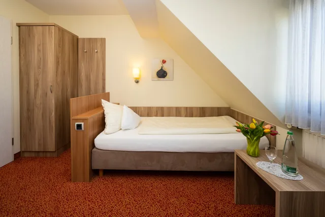 غرفة اقتصادية مفردة، Ambient Hotel Am Europakanal 4/5