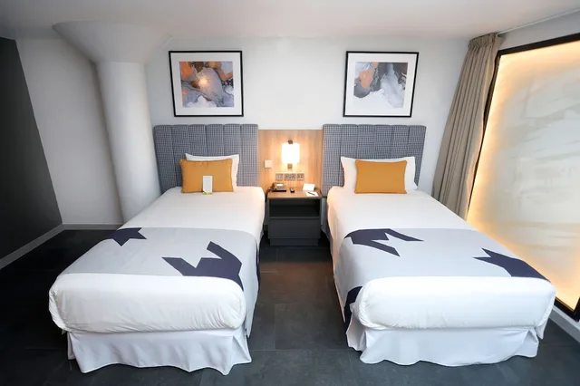 Deluxe, Twin Beds, No Window, Hotel Riu Plaza London Victoria 3/10