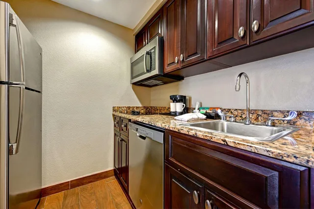 جناح بسرير كينج بغرفة نوم واحدة مع أريكة، Homewood Suites by Hilton Albuquerque Airport 3/5
