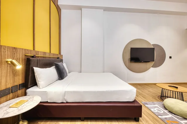 غرفة عائلية بسرير كوين وسرير فردي، Owen House by Hmlet 5/8