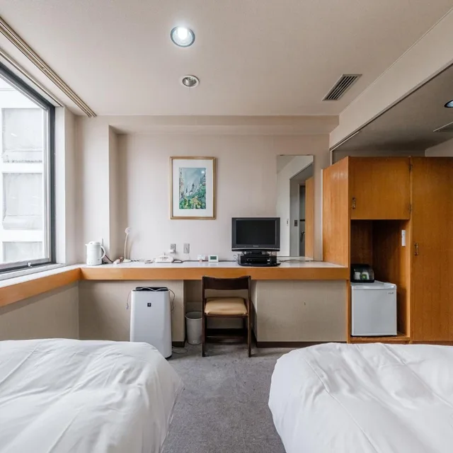Room, Twin Beds, Annex, Smoking, Tabist the Green Otaru 6/9