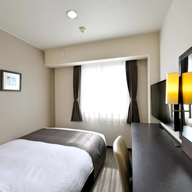 غرفة قياسية بسرير مزدوج، Saijo Urban Hotel 1/3