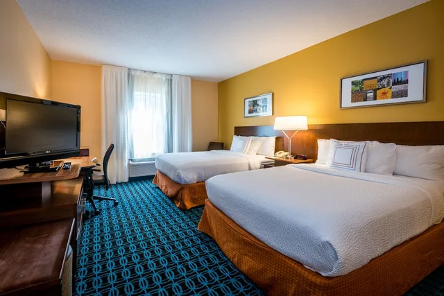 غرفة بسريرين كوين، Fairfield Inn By Marriott Savannah I 95 South 3/9
