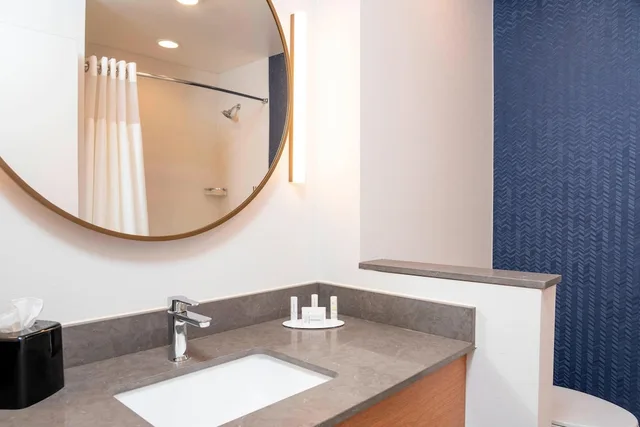استوديو بسريرين كوين مع أريكة، Fairfield Inn And Suites Fair Oaks Farms 4/4