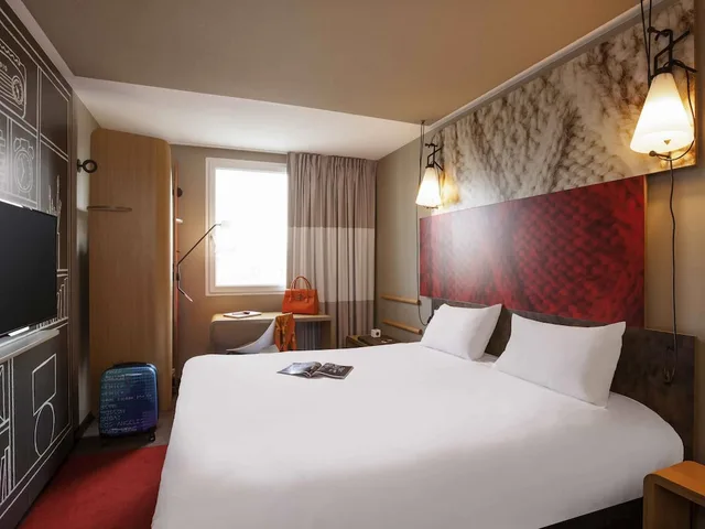 غرفة كومفورت بسرير مزدوج مع أريكة، Ibis Paris Porte De Clichy Centre 4/4