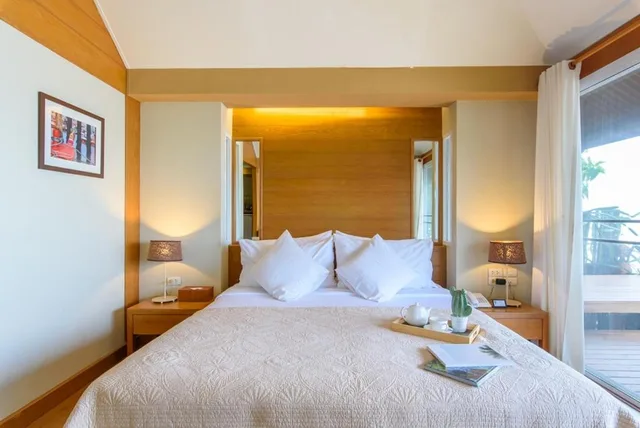 غرفة بإطلالة على البحر بشرفة، Veranda Lodge 1/10