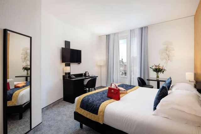 غرفة سوبيريور بسرير مزدوج، Best Western Plus Hotel Massena Nice 3/10