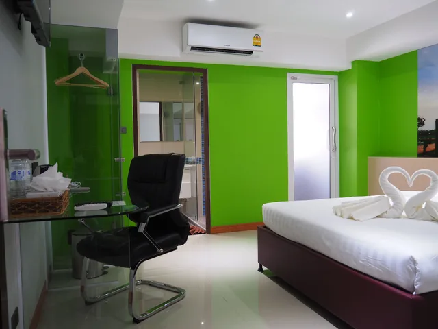 غرفة بسرير مزدوج، Blue Orchids Hotel 3/8
