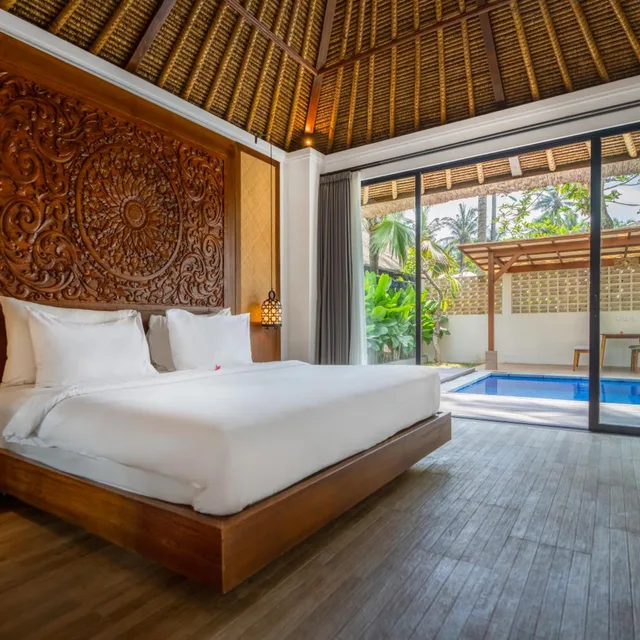 فيلا بغرفتي نوم بمسبح خاص، Nirwana Beach And Resort 3/10