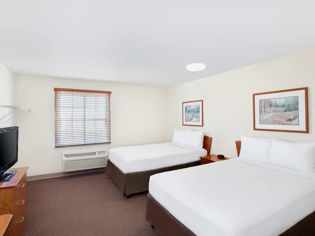 غرفة بسريرين مزدوجين، WoodSpring Suites Conroe 2/7