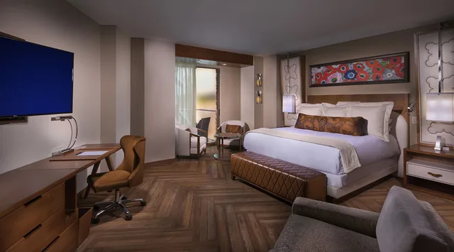 1 Bedroom, Deluxe, Suite, King Bed, 2 Bathrooms، Del Lago Resort & Casino 2/3
