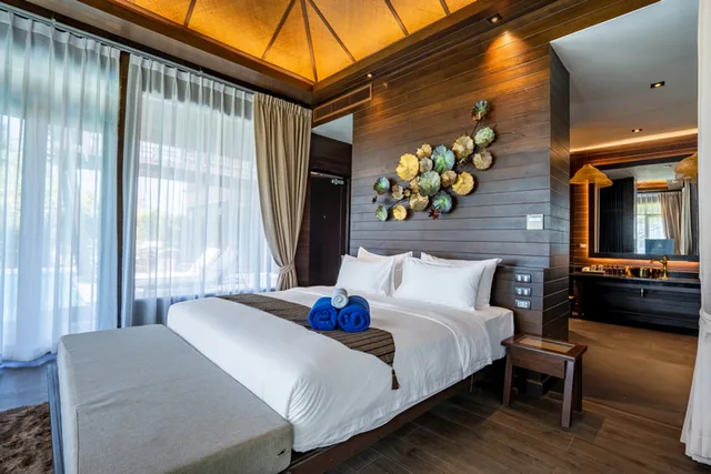 2 Bedrooms, Pool, Villa, Beach Front, Hot Tub, Nirvana Beach Resort and Spa 1/2