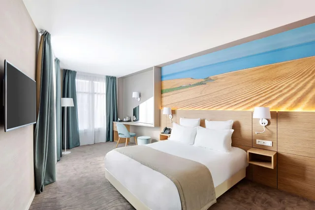 غرفة قياسية بسرير مزدوج، Best Western Le Beffroi 1/3