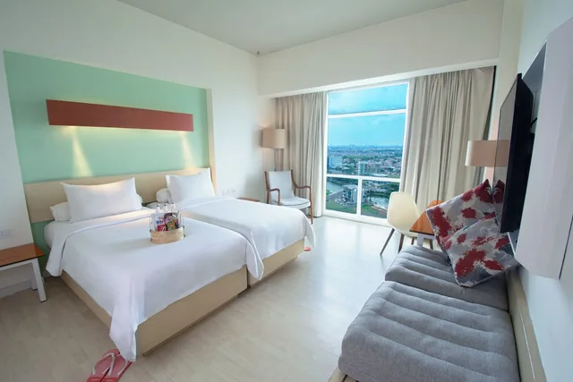 Harris, Twin Beds، HARRIS Hotel & Conventions Bekasi 5/8