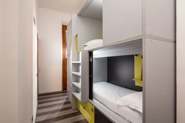 Private, 6 Beds، Free Hostels Roma 1/2