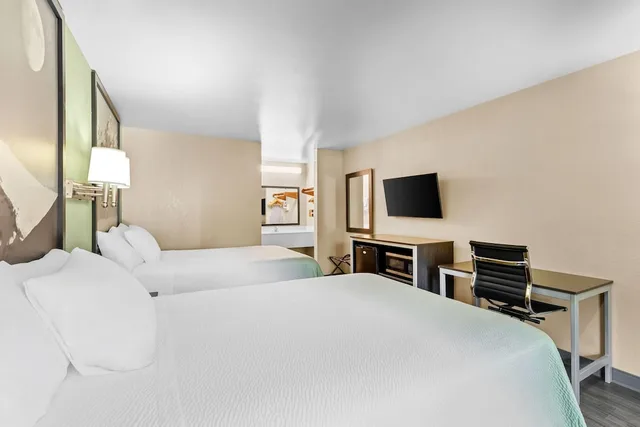 Room, 2 Double Beds, Smoking, Super 8 by Wyndham Acworth/Atlanta Area GA 1/9