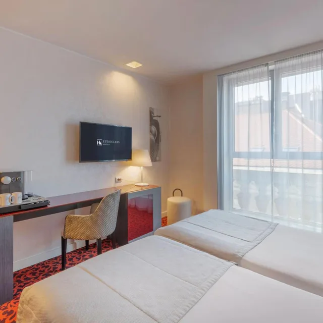 غرفة بسريرين كوين، Eurostars Palazzo Zichy 6/10