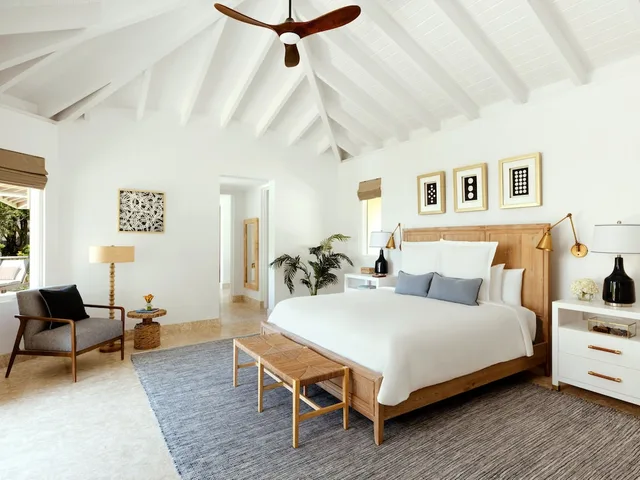 فيلا بسرير كينج بـ3 غرف نوم، Rosewood Little Dix Bay 1/3
