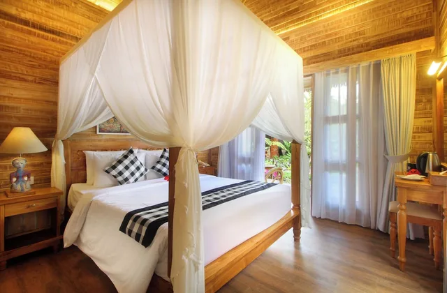 Wooden, Classic, Deluxe, House, Double Bed، De Umah Bali Eco Tradi Home 1/4