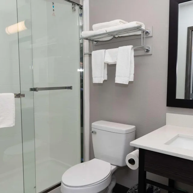 غرفة ديلوكس بسرير كينج، Studio6 Fort Worth, TX - Lake Worth 4/4