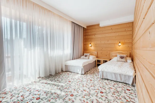 شقة ديلوكس بسريرين كوين بإطلالة على الجبل بغرفتي نوم بمطبخ صغير، APARTAMENTY JAN - ZAKOPANE 3/8
