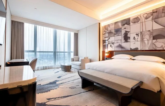 جناح تنفيذي بسرير كينج، Wyndham Grand Suzhou Fenhu 2/4