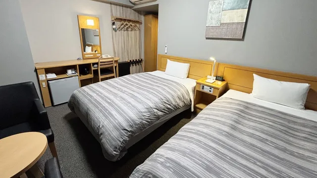 غرفة قياسية بسريرين منفصلين، Hotel Route-Inn Kitakami Ekimae 2/2
