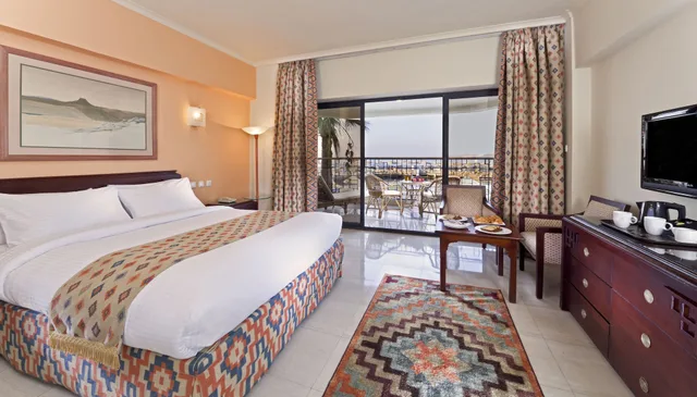 غرفة ديلوكس بسريرين منفصلين بإطلالة على البحر، Sunrise Holidays Resort- Adults Only (Plus 16) 2/5