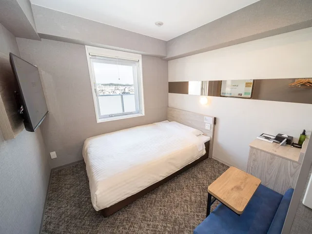 غرفة قياسية بسرير مزدوج، Super Hotel Mitazono Sendai Airport 2/5