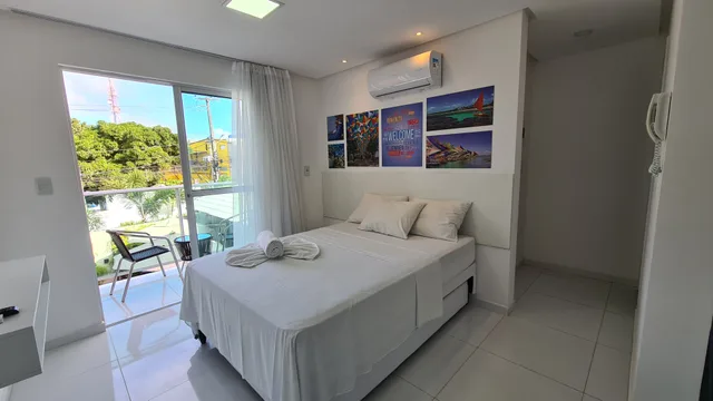 استوديو بسرير مزدوج بشرفة بمطبخ، Porto Sol Flats By Aft 1/7