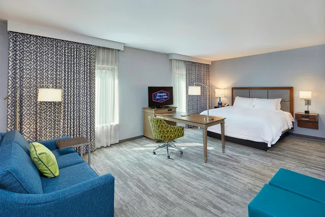 استوديو بسرير كينج لذوي الإعاقة، Hampton Inn and Suites Sacramento At Csus 2/4