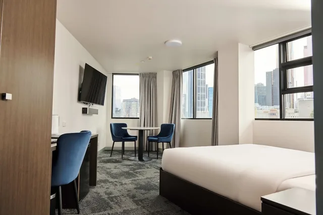 غرفة تنفيذية بسرير كوين بإطلالة على المدينة، Space Hotel 2/5