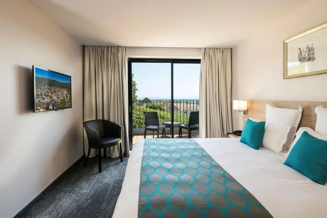 جناح دوبلكس بخمسة أسرّة بشرفة، Best Western Plus Hotel and SPA Le Schoenenbourg 1/3