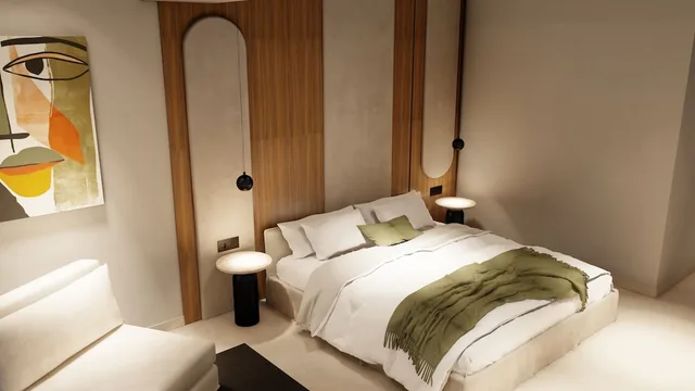 غرفة ديلوكس بسرير مزدوج بإطلالة جزئية على البحر، Alizo Boutique Hotel & Spa - Adults Only 4/6