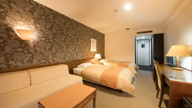 Pine, Economy, Twin Beds, Forest Side، Oarai Park Hotel 2/2