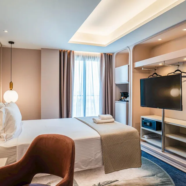 غرفة قياسية بسرير مزدوج، Gate Twenty Two Boutique Hotel 3/8